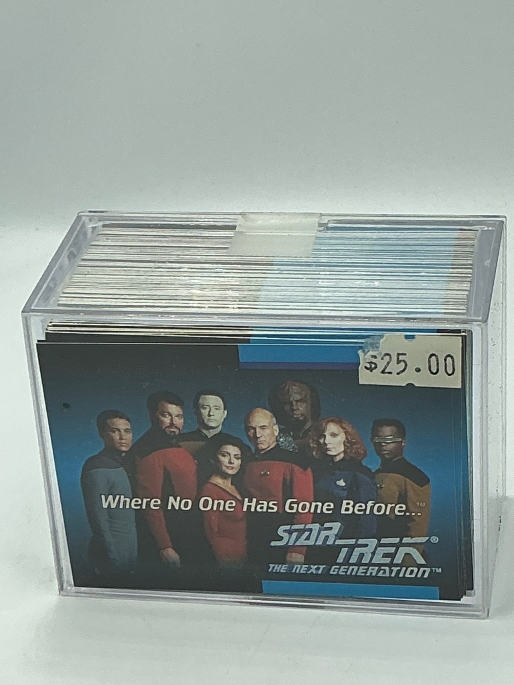 1992 Impel Star Trek TNG Complete Base Set 1-120 Inaugural Trading Cards Brick